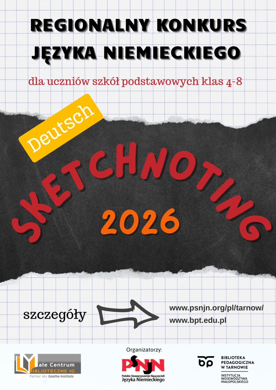 Plakat  Regionalnego Konkursu Języka Niemieckiego